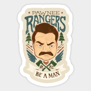 Pawnee Rangers Sticker